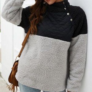 334. Sherpa Fleece Pullover